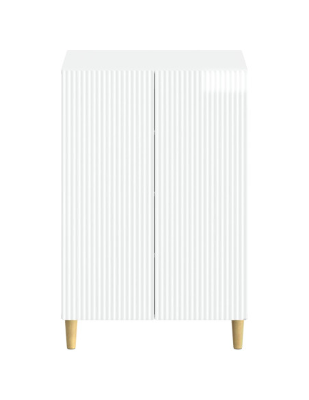 Mobile per scarpe ARNHEM 59,5 x 39,5 x 90 cm Bianco Lucido