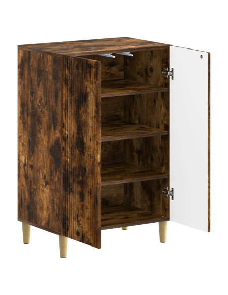Mobile per scarpe ARNHEM 59,5 x 39,5 x 90 cm Rovere Fumo