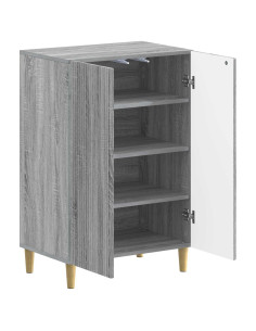 Mobile per scarpe ARNHEM 59,5 x 39,5 x 90 cm Sonoma grigio 2