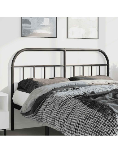 Testiera di Ricambio in Metallo Nero 150 cm