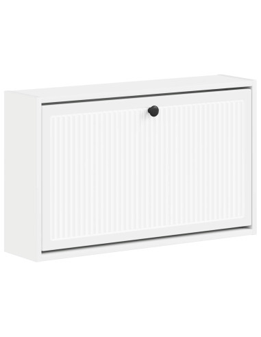 Mobiletto per Scarpe da Muro EDE 71 x 17 x 43 cm Bianco