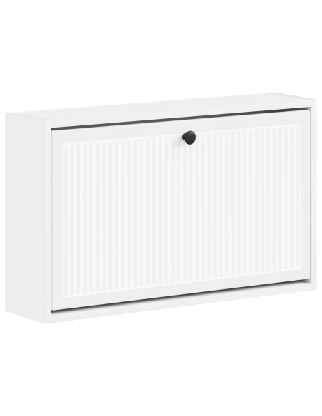 Mobiletto per Scarpe da Muro EDE 71 x 17 x 43 cm Bianco