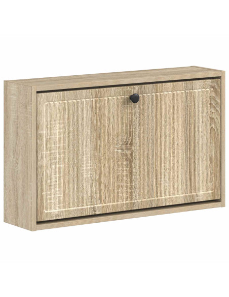 Mobiletto per Scarpe da Muro EDE 71 x 17 x 43 cm Rovere Sonoma