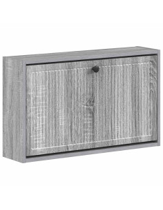Mobiletto per Scarpe da Muro EDE 71 x 17 x 43 cm Sonoma grigio