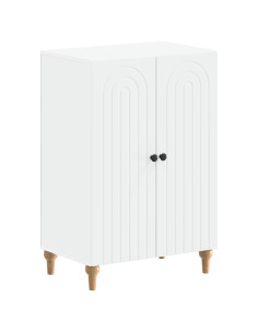 Mobile per scarpe ALKMAAR 59,5 x 39,5 x 90 cm Bianco