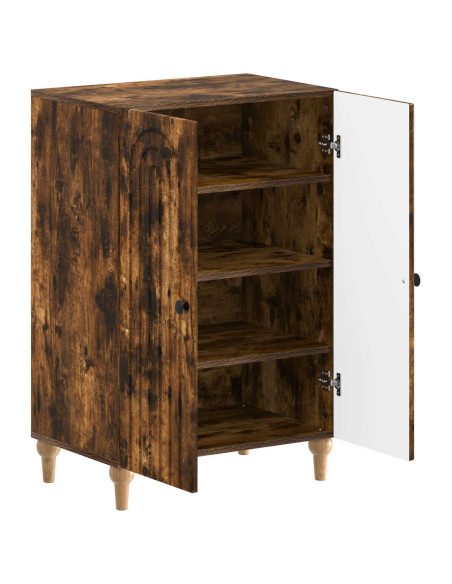 Mobile per scarpe ALKMAAR 59,5 x 39,5 x 90 cm Rovere Fumo