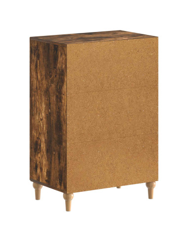 Mobile per scarpe ALKMAAR 59,5 x 39,5 x 90 cm Rovere Fumo