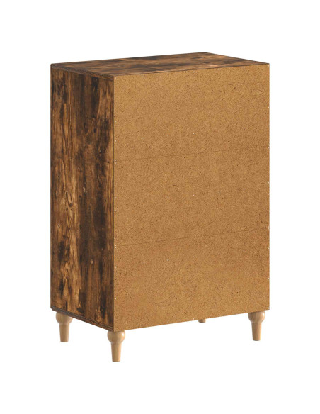 Mobile per scarpe ALKMAAR 59,5 x 39,5 x 90 cm Rovere Fumo