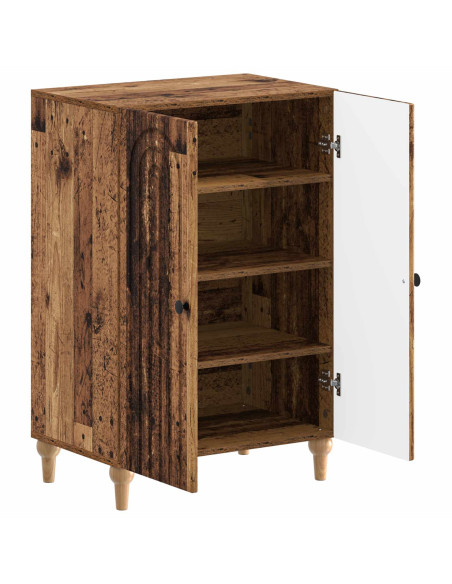 Mobile per scarpe ALKMAAR 59,5 x 39,5 x 90 cm Legno antico