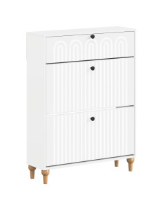 Mobile per scarpe ALKMAAR 78 x 24 x 103 cm Legno ingegnerizzato