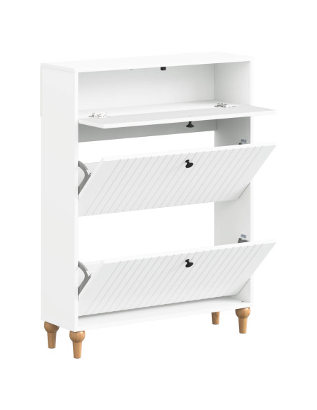 Mobile per scarpe ALKMAAR 78 x 24 x 103 cm Legno ingegnerizzato