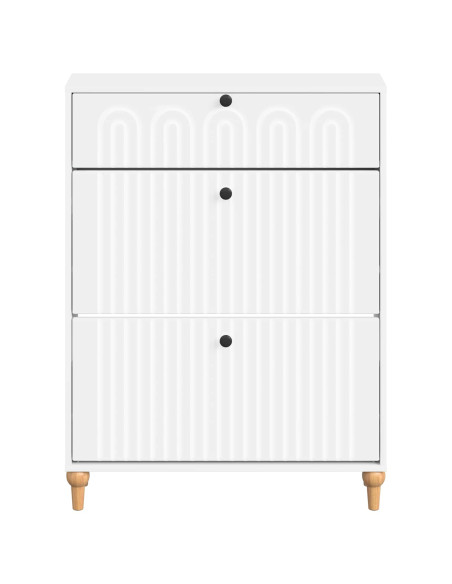 Mobile per scarpe ALKMAAR 78 x 24 x 103 cm Legno ingegnerizzato