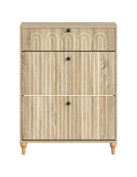 Mobile per scarpe ALKMAAR 78 x 24 x 103 cm Legno ingegnerizzato