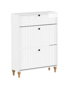 Mobile per scarpe ALKMAAR 78 x 24 x 103 cm Legno ingegnerizzato