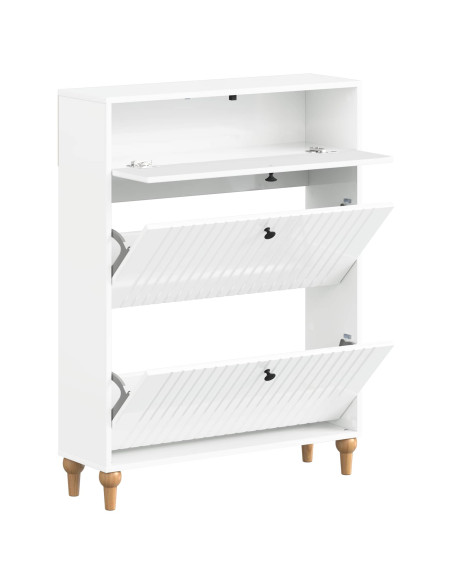 Mobile per scarpe ALKMAAR 78 x 24 x 103 cm Legno ingegnerizzato