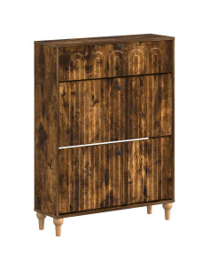 Mobile per scarpe ALKMAAR 78 x 24 x 103 cm Legno ingegnerizzato