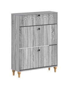 Mobile per scarpe ALKMAAR 78 x 24 x 103 cm Legno ingegnerizzato
