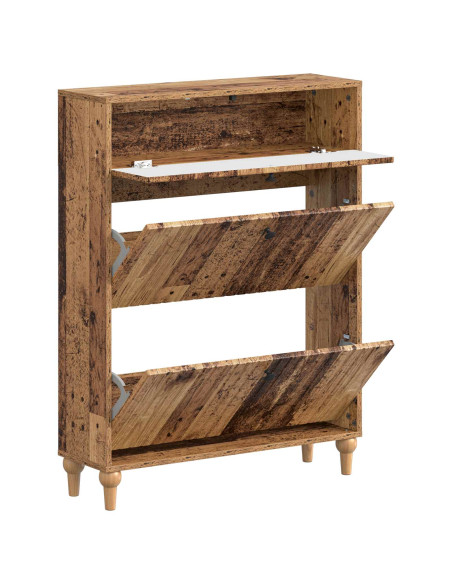 Mobile per scarpe ALKMAAR 78 x 24 x 103 cm Legno ingegnerizzato