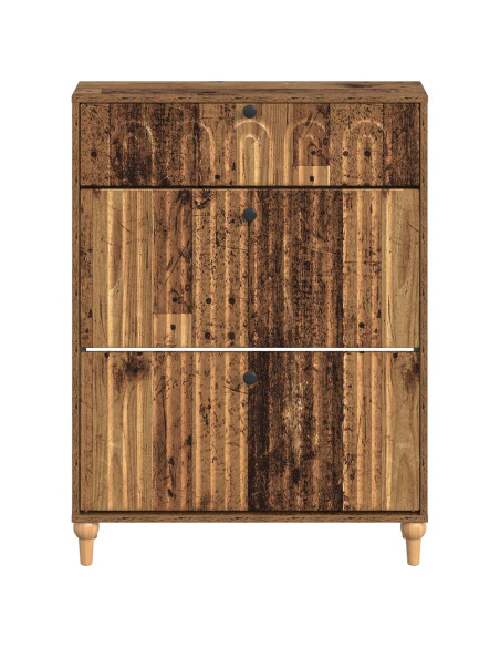 Mobile per scarpe ALKMAAR 78 x 24 x 103 cm Legno ingegnerizzato