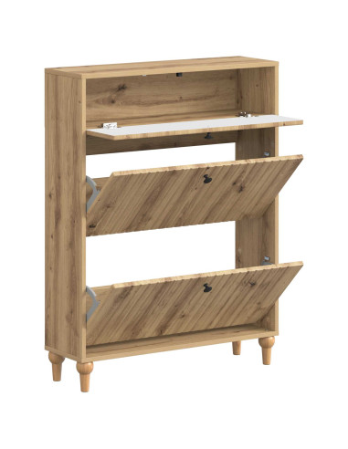Mobile per scarpe ALKMAAR 78 x 24 x 103 cm Legno ingegnerizzato