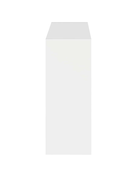 Mobiletto per Scarpe da Muro ZWOLLE 71 x 17 x 43 cm Bianco