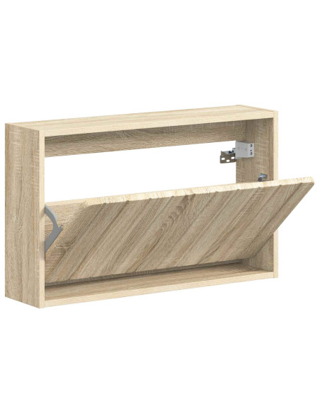 Mobiletto per Scarpe da Muro ZWOLLE 71 x 17 x 43 cm