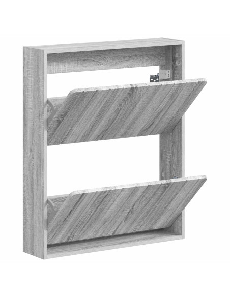 Mobiletto per Scarpe da Muro ZWOLLE 71 x 17 x 86 cm