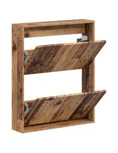 Mobiletto per Scarpe da Muro ZWOLLE 71 x 17 x 86 cm 2