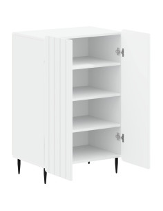 Mobile per scarpe ZWOLLE 59,5 x 39,5 x 91,5 cm Bianco 2