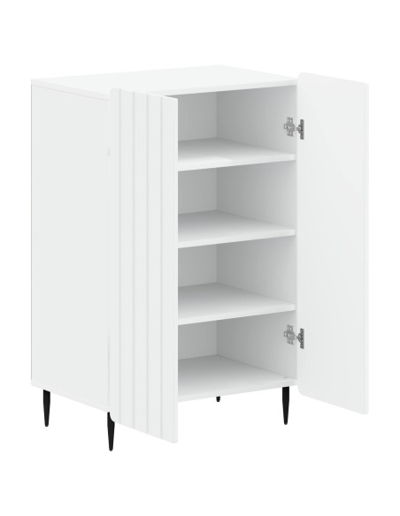 Mobile per scarpe ZWOLLE 59,5 x 39,5 x 91,5 cm Bianco