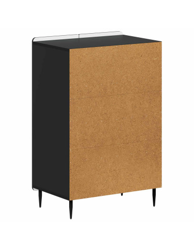 Mobile per scarpe ZWOLLE 59,5 x 39,5 x 91,5 cm Nero