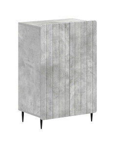 Mobile per scarpe ZWOLLE 59,5 x 39,5 x 91,5 cm Grigio Cemento
