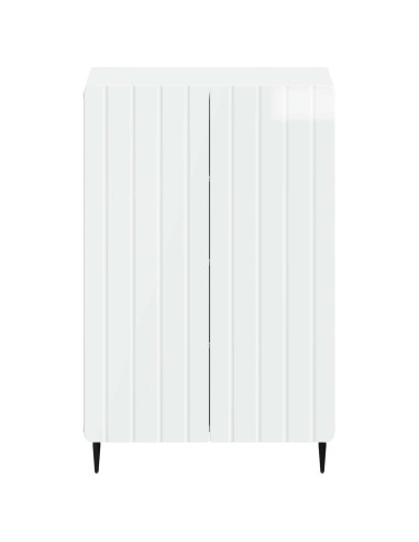 Mobile per scarpe ZWOLLE 59,5 x 39,5 x 91,5 cm Bianco Lucido