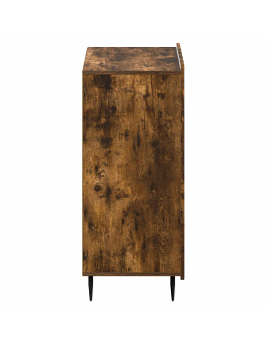 Mobile per scarpe ZWOLLE 59,5 x 39,5 x 91,5 cm Rovere Fumo