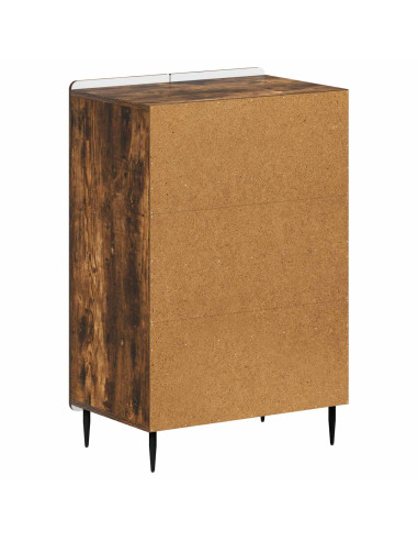 Mobile per scarpe ZWOLLE 59,5 x 39,5 x 91,5 cm Rovere Fumo