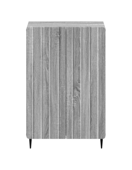 Mobile per scarpe ZWOLLE 59,5 x 39,5 x 91,5 cm Sonoma grigio