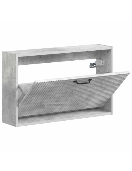 Mobiletto per Scarpe da Muro HAARLEM 71 x 17 x 43 cm