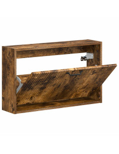 Mobiletto per Scarpe da Muro HAARLEM 71 x 17 x 43 cm 2