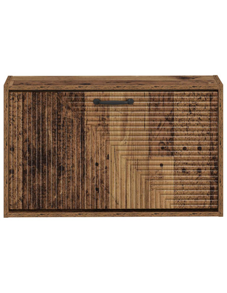 Mobiletto per Scarpe da Muro HAARLEM 71 x 17 x 43 cm