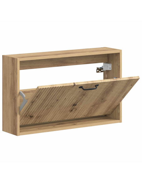 Mobiletto per Scarpe da Muro HAARLEM 71 x 17 x 43 cm