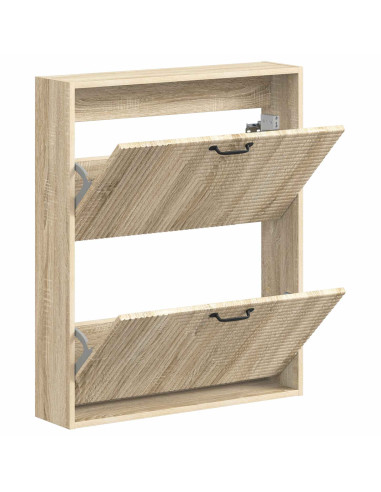 Mobiletto per Scarpe da Muro HAARLEM 71 x 17 x 86 cm