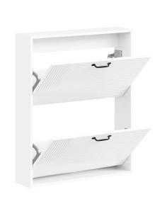 Mobiletto per Scarpe da Muro HAARLEM 71 x 17 x 86 cm 2