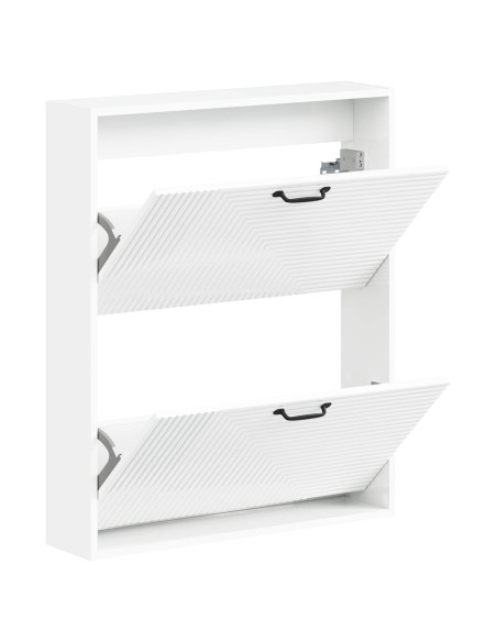 Mobiletto per Scarpe da Muro HAARLEM 71 x 17 x 86 cm