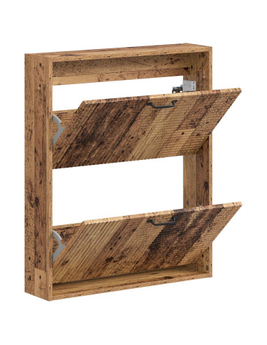 Mobiletto per Scarpe da Muro HAARLEM 71 x 17 x 86 cm