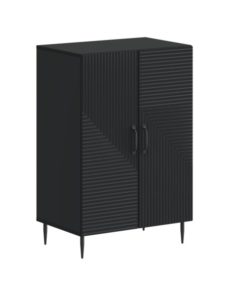 Mobile per scarpe HAARLEM 59,5 x 39,5 x 89,5 cm Nero