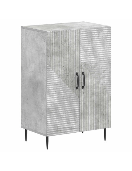 Mobile per scarpe HAARLEM 59,5 x 39,5 x 89,5 cm Grigio Cemento