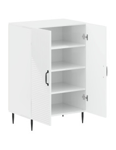 Mobile per scarpe HAARLEM 59,5 x 39,5 x 89,5 cm Bianco Lucido 2