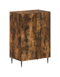 Mobile per scarpe HAARLEM 59,5 x 39,5 x 89,5 cm Rovere Fumo