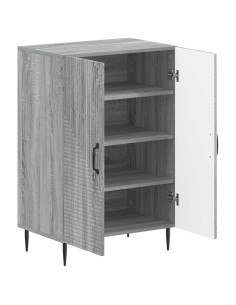 Mobile per scarpe HAARLEM 59,5 x 39,5 x 89,5 cm Sonoma grigio 2