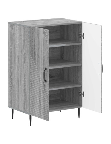 Mobile per scarpe HAARLEM 59,5 x 39,5 x 89,5 cm Sonoma grigio